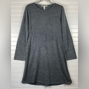 Stephanie Roger’s NWT Gray Sweater Midi Dress Size Large Soft